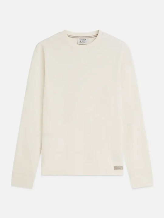 Langarmshirt in Ecru