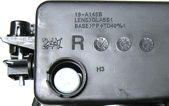Opel Zafira A 98–04 Right Halogen Headlight
