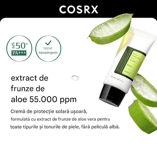 Aloe Soothing Слънцезащитен Крем за Лице и Тяло SPF50+ 50ml