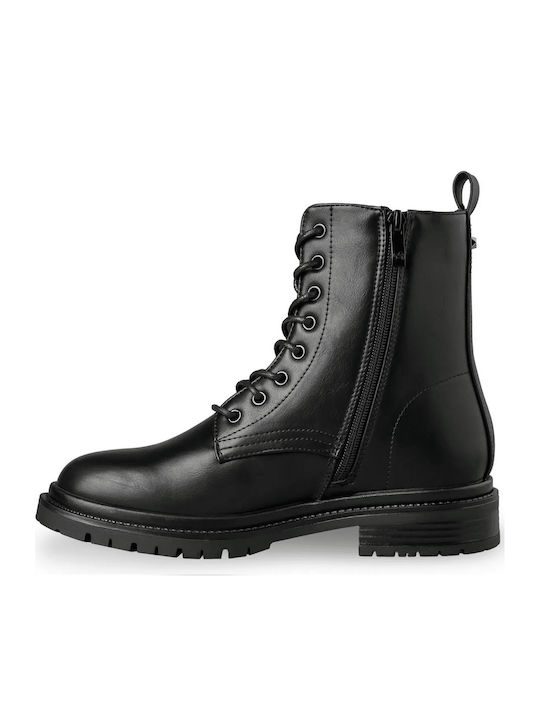 Ghete Dama Tip Bocanci Negre