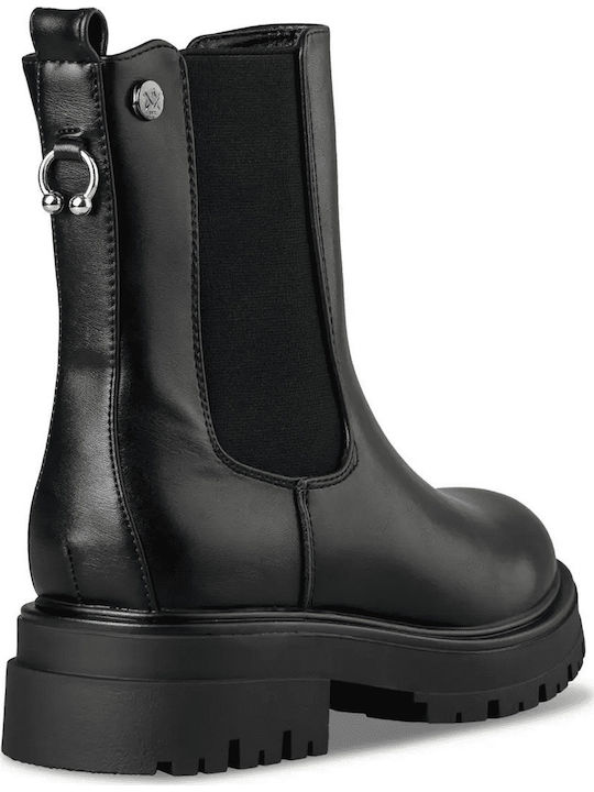 Women's Black Chelsea Ankle Boots