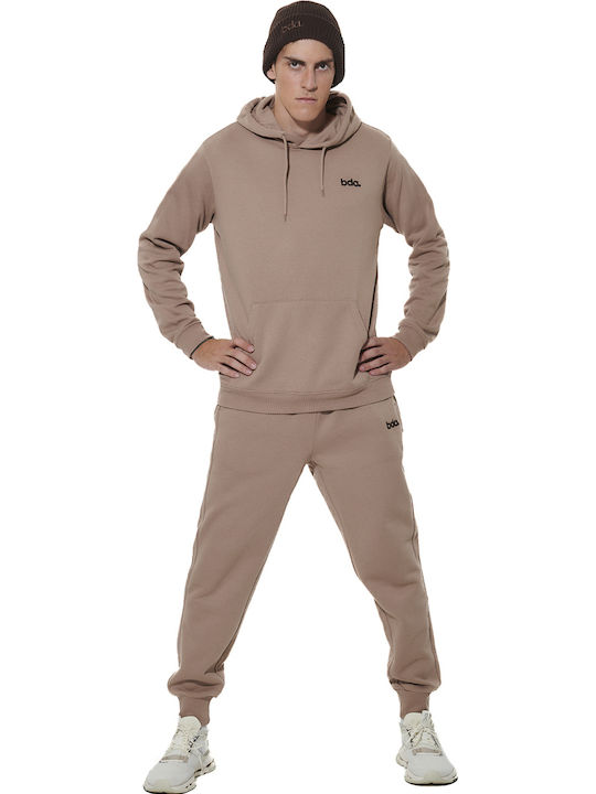 Brown Hooded Sweatshirt