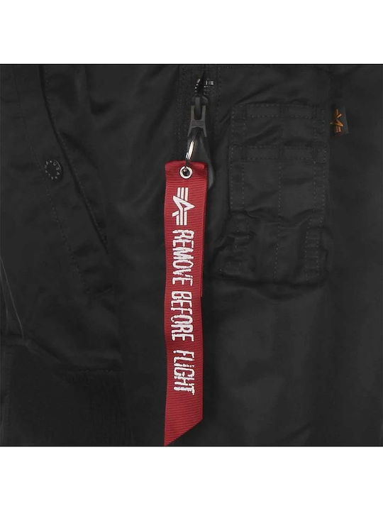 Ma-1 Women's Reversible Winter Jacket Black