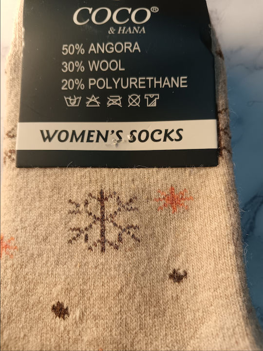 Coco&Hana Women's Multicolour Socks 4-Pack