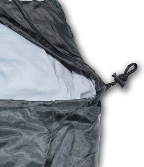 Sac de Dormit Semi Dublu pentru 2 Sezoane Negru SB026-BK