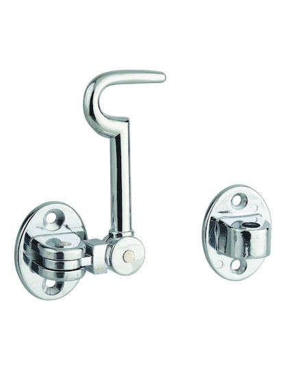 Сребриста лъскава кука за врата 10 см Thirard 00191030