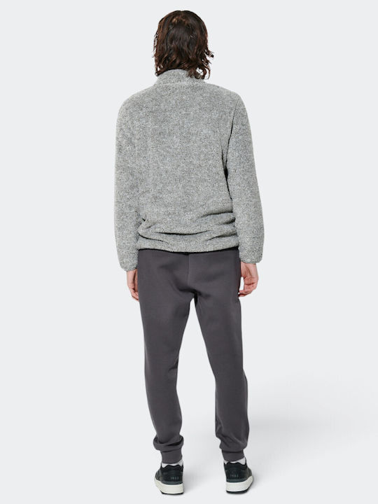 Men's Fleece Jacket Heather Grey