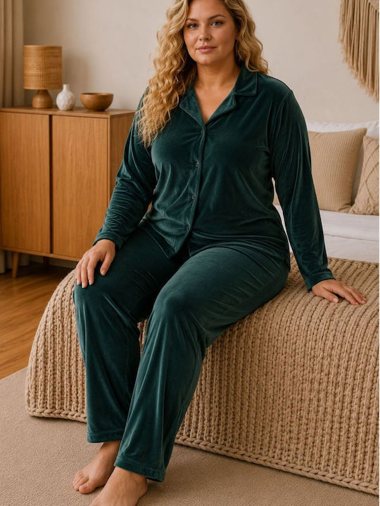 Boyraz Winter Women's Pyjama Set Cypress