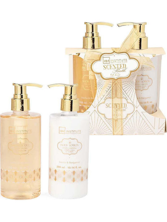 IDC Institute Bath Gold Set de Îngrijire pentru Curățarea Corpului 6 Bucăți IDC Institute Bath Gold Set de Îngrijire pentru Curățarea Corpului 6 Bucăți