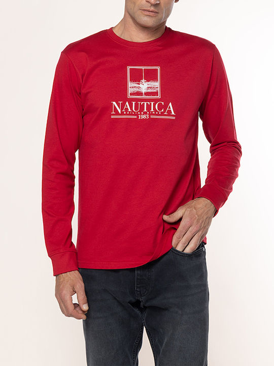 Nautica Langarmshirt Red