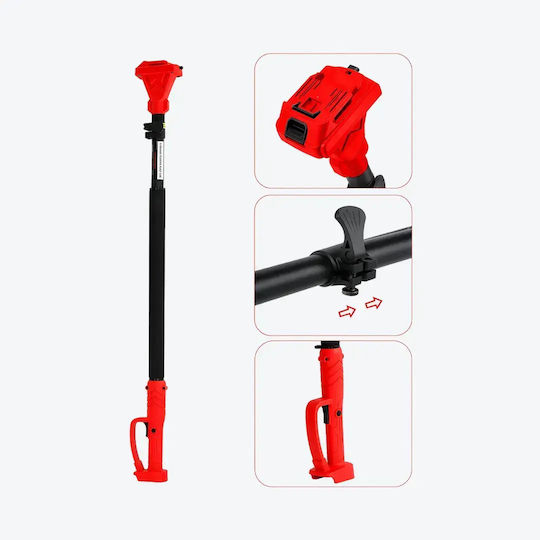 Maxergo MX-PS26062B Τηλεσκοπικό Κονταροπρίονο Μπαταρίας 18V 2x2Ah Συνολικού Μήκους 260cm
