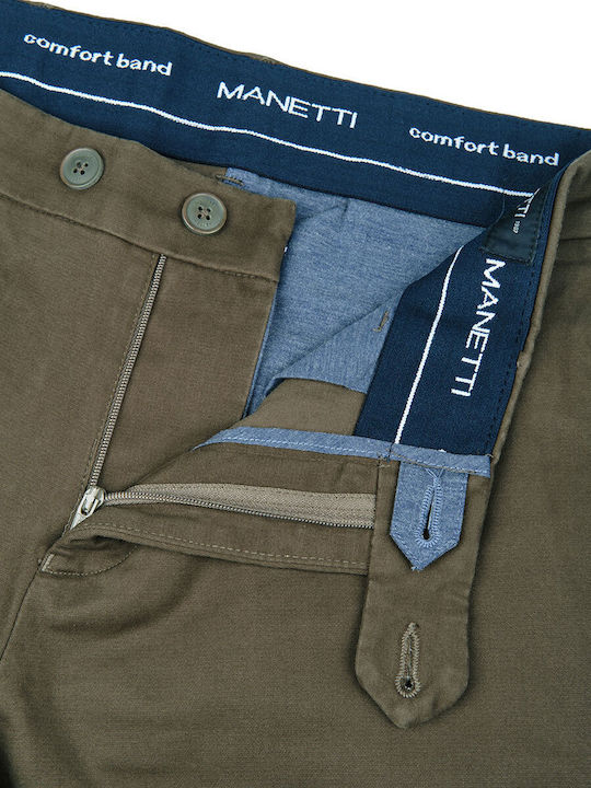 Men's Green Chino Trousers