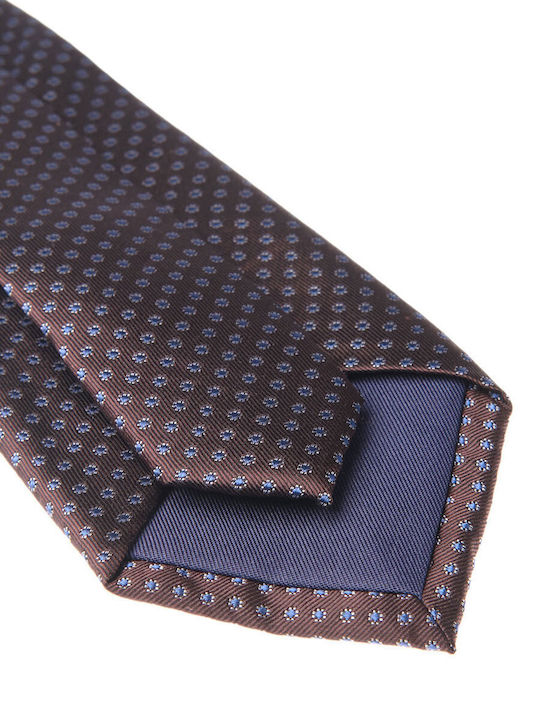 Manetti Herren-Seidenkrawatte mit Muster