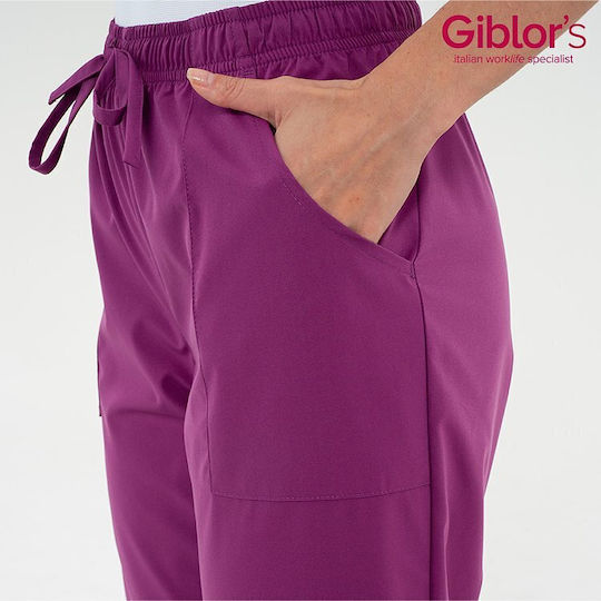 Giblor's Alan Unisex Ιατρικό Παντελόνι Μωβ