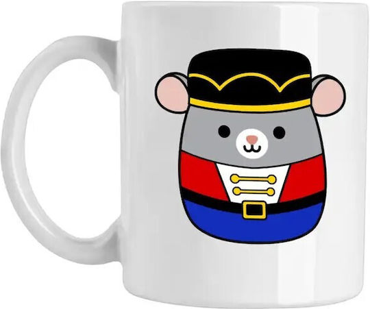 Christmas Ceramic Mug Brown 330ml (with Personalization)