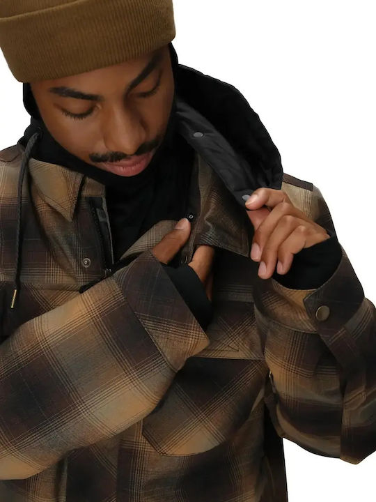 686 I-008476-1890 Men's Brown Ski & Snowboard Jacket