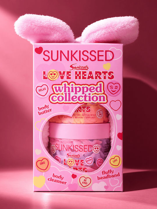 Sunkissed Love Hearts Hautpflege-Set zur Feuchtigkeitspflege 3-teilig