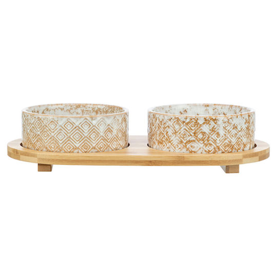 Trixie Set Bol Ceramic pentru Hrană Câini 300 ml 12 cm