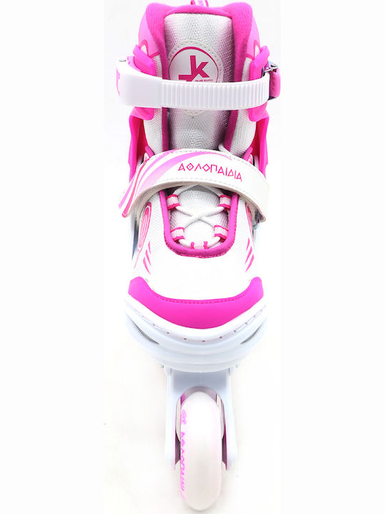 Athlopaidia Role Reglabile În Linie / Quad Fucsia pentru Copii