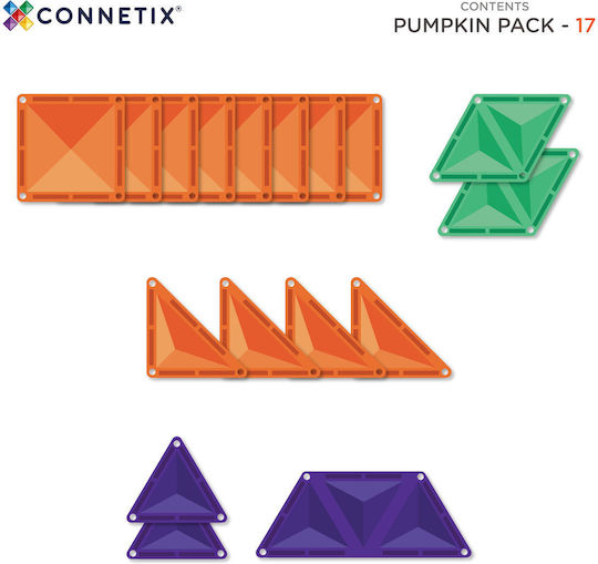 Connetix Magnetic Construction Play Pack for Children Aged 3+