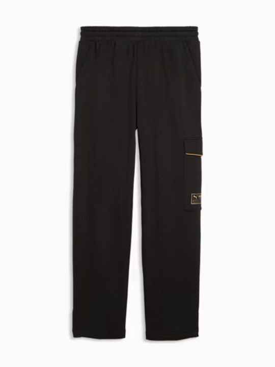 Sport Holiday Cargo-Jogginghose mit elastischem Bund Schwarz