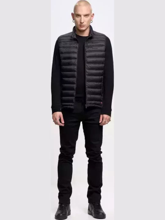 Terry Мъжки Дънков Панталон Slim Fit Черен