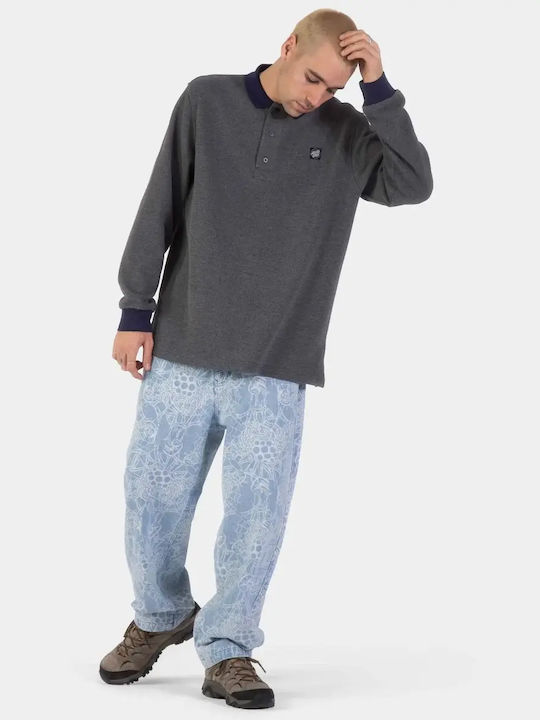 Мъжки дънки Baggy Светлосини