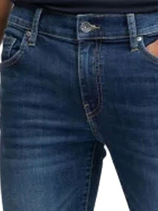 Jeffray Мъжки Дънков Панталон Skinny Fit Син, Blue