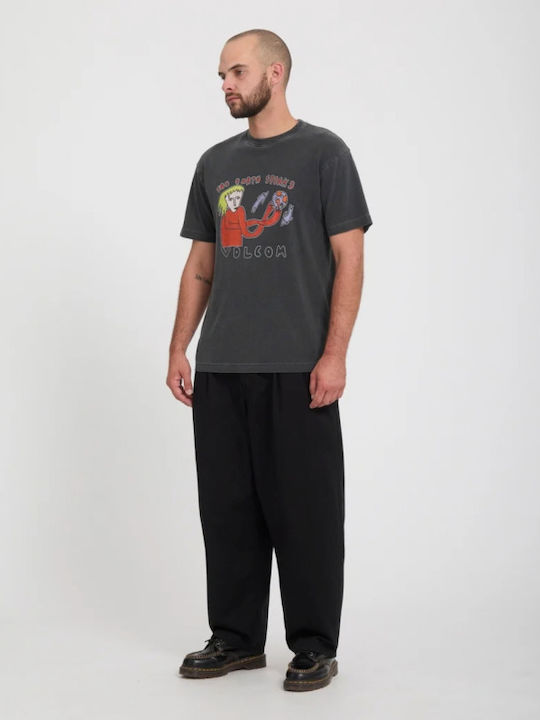 Holter Pleat Men's Trousers Black