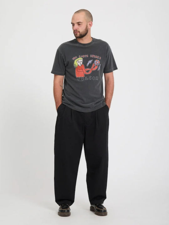 Holter Pleat Men's Trousers Black