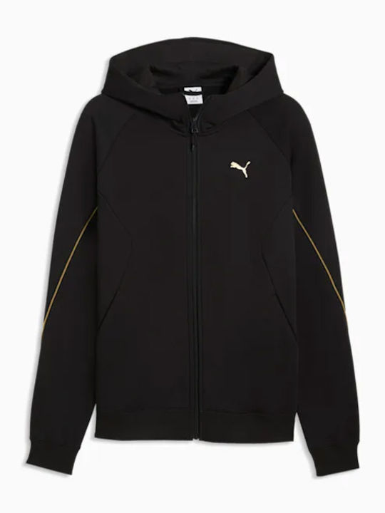 Sport Men's Athletic Hooded Jacket Black