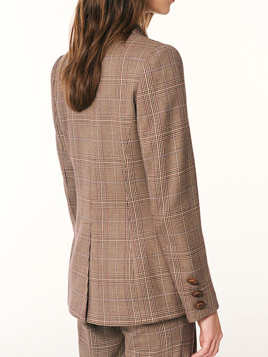 Forel Sacou Dama Camel