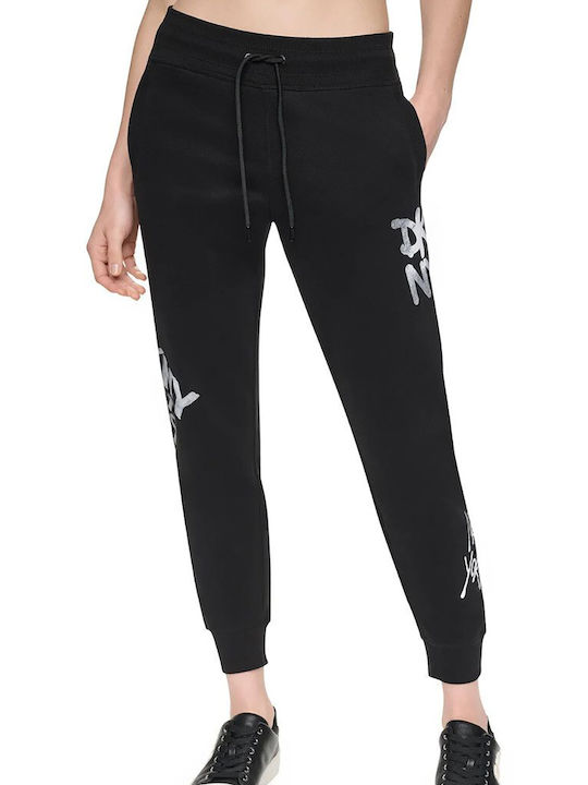 DKNY Παντελόνι Φόρμας Black