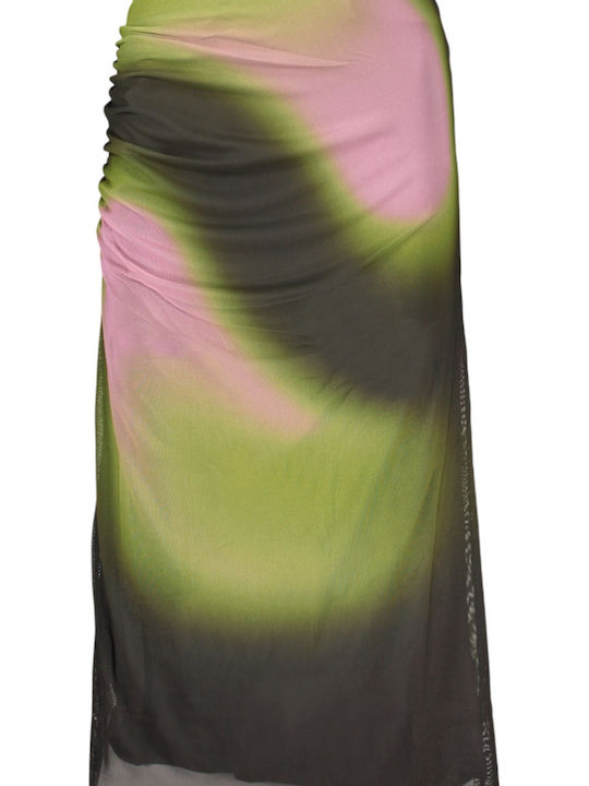Fustă Maxi Verde