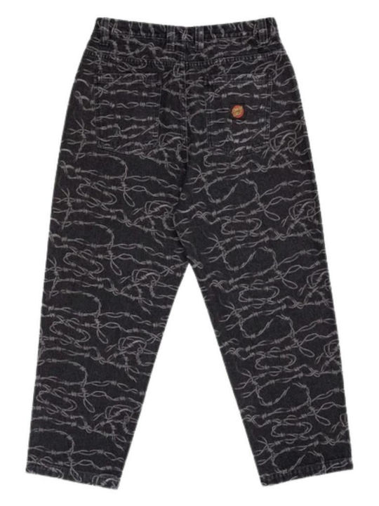 Herren Hose Schwarz