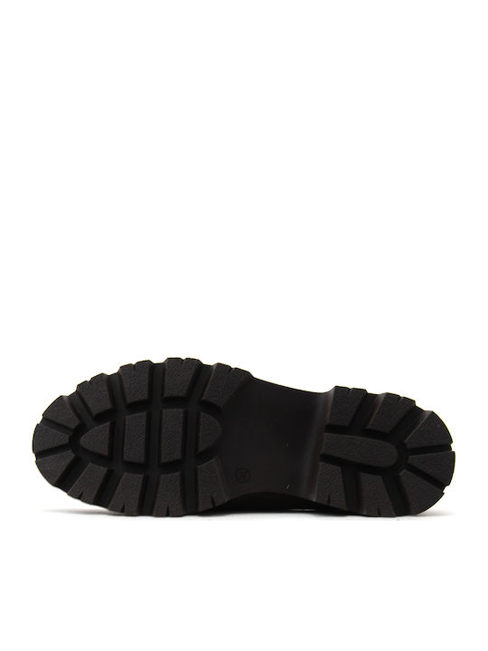 Suede Women's Moccasins in Brown Colour