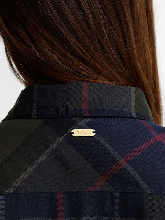 Bredon Дамска Памучна Риза с Дълъг Ръкав Shadow Classic Tartan Каре