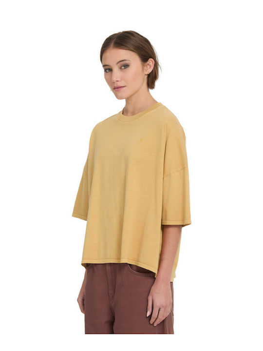 Women's T-shirt Mustard