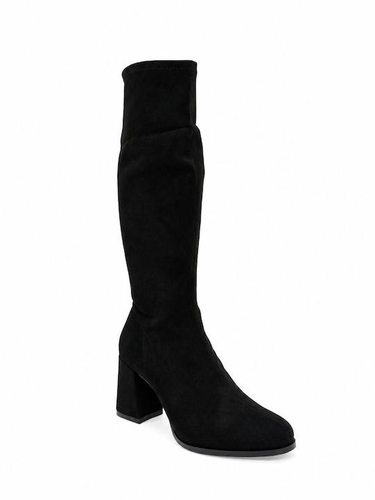 Black Suede Women's Boots