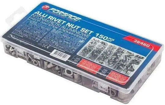 Forsage Aluminum Rivets 150 Pieces