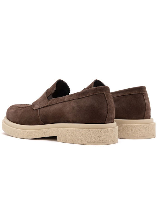 Herren Loafers in Braun Relaxed Fit
