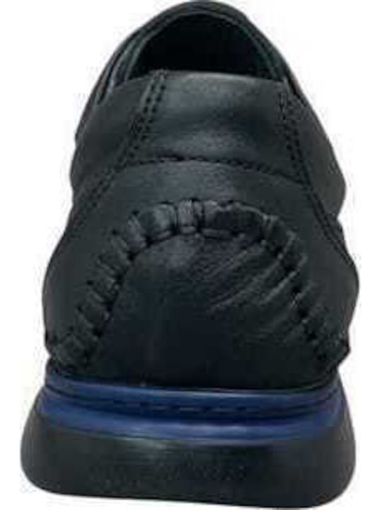 Leather Men's Casual Shoes Anatomic Black