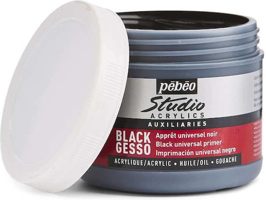 Gesso Μαύρο Studio Acrylics Pébéo 250 Ml