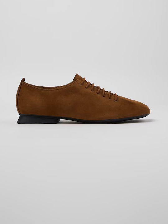 Camper Damen-Oxfords aus Leder in Braun