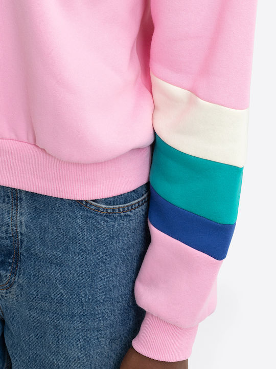 Chafford Women's Sweatshirt Pink/Beige/Blue