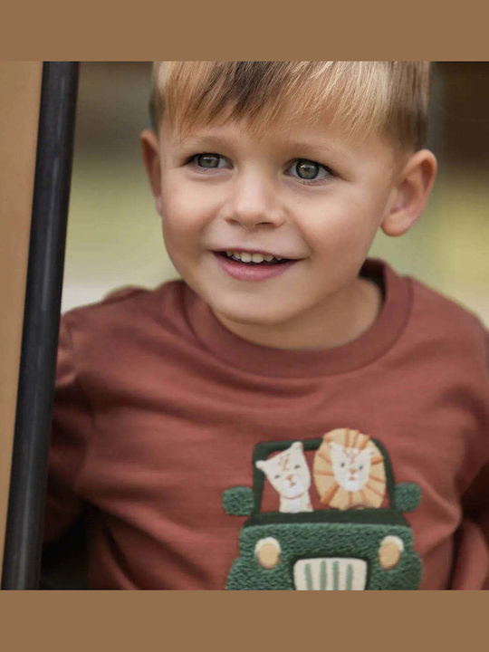 Kinder-Sweatshirt Desert Red