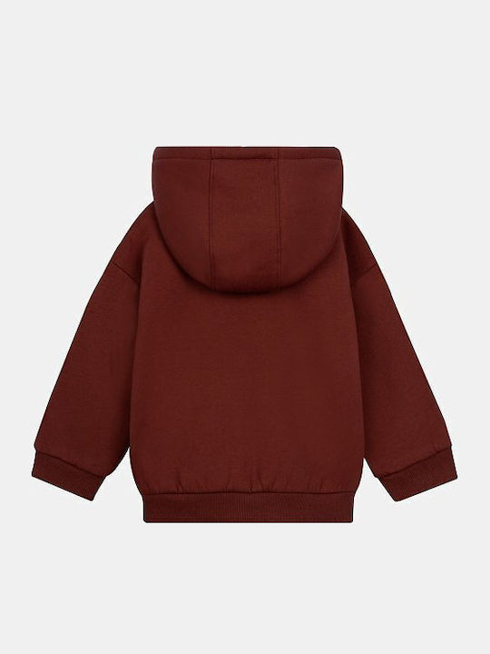 Hanorac Cardigan Pentru Copii Roșu