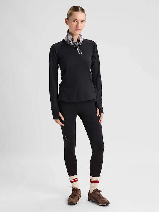 Burton Women's Black Thermal Long-Sleeved Shirt