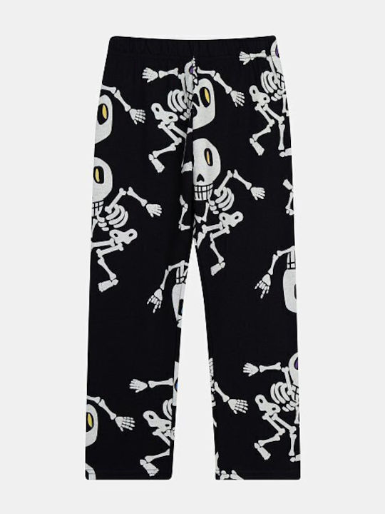 Dpam Kinder-Pyjama Schwarz