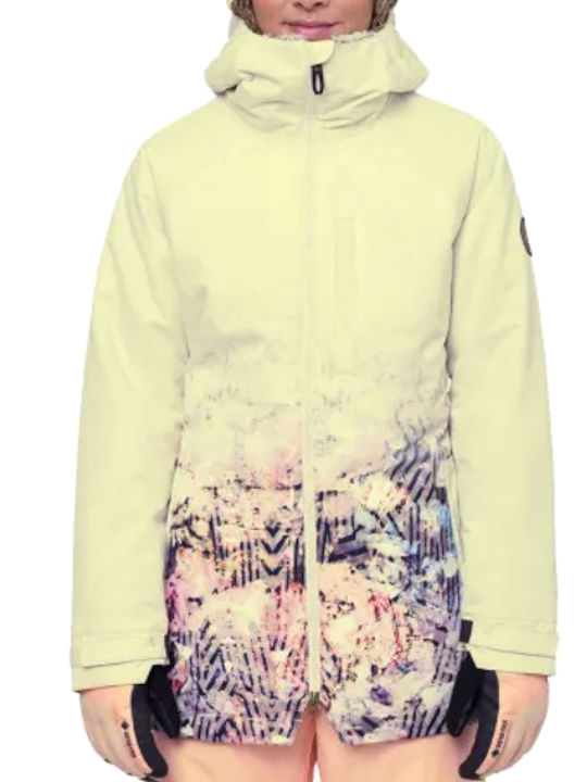 686 I-006033-1140 Γυναικείο Μπουφάν για Σκι & Snowboard Birch Fade